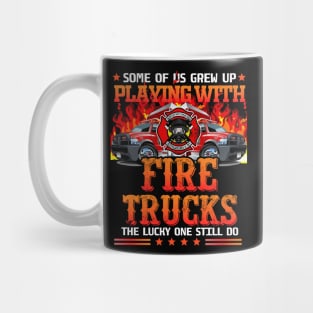 FIRE TRUCKS THE LUCKY Mug